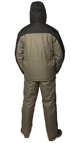 Зимний костюм для рыбалки Canadian Camper Denwer Pro цвет Black/Stone (XL) фото 4